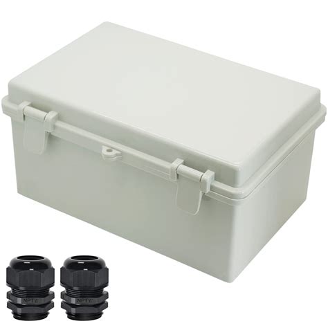 ip65 junction box with glands|ip65 enclosure clear lid.